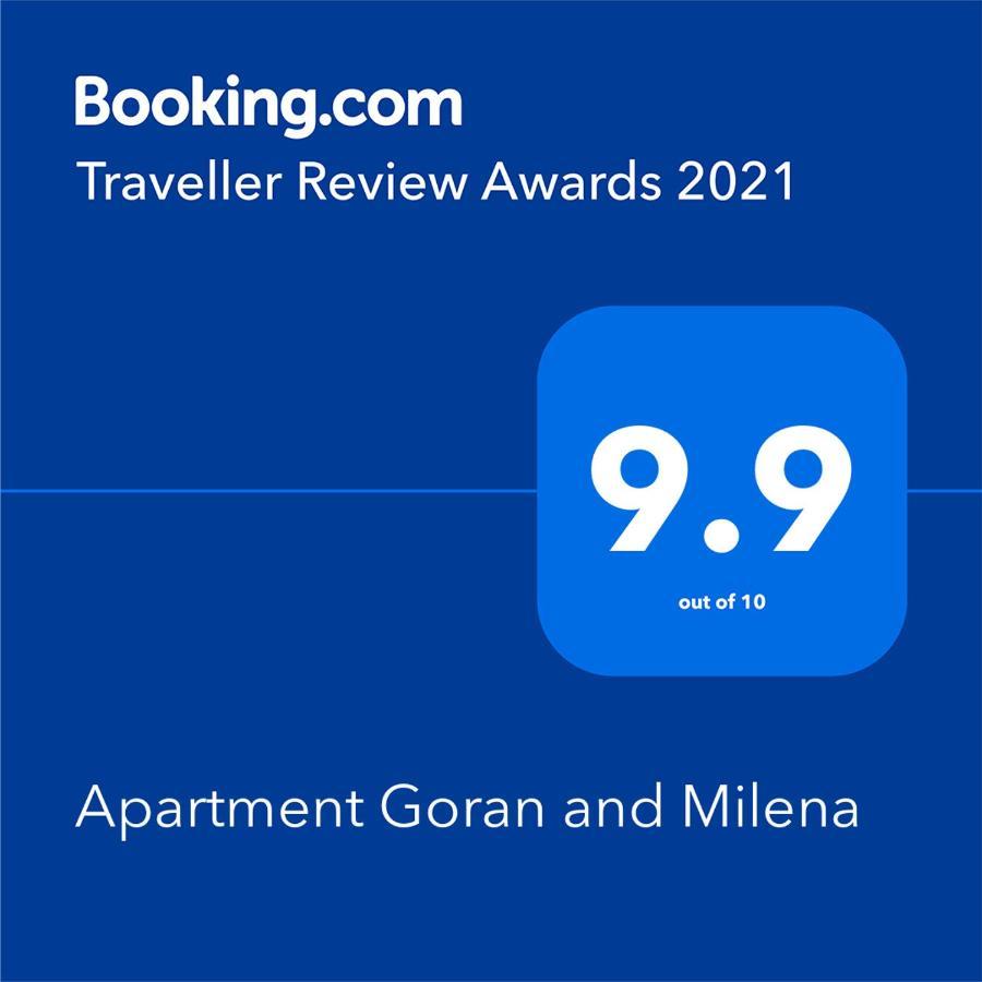 Apartment Goran And Milena Ohrid Exterior foto