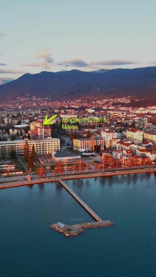 Apartment Goran And Milena Ohrid Exterior foto